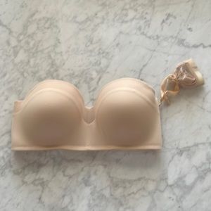 Lively The Smooth Strapless Bra Toasted Almond NWOT